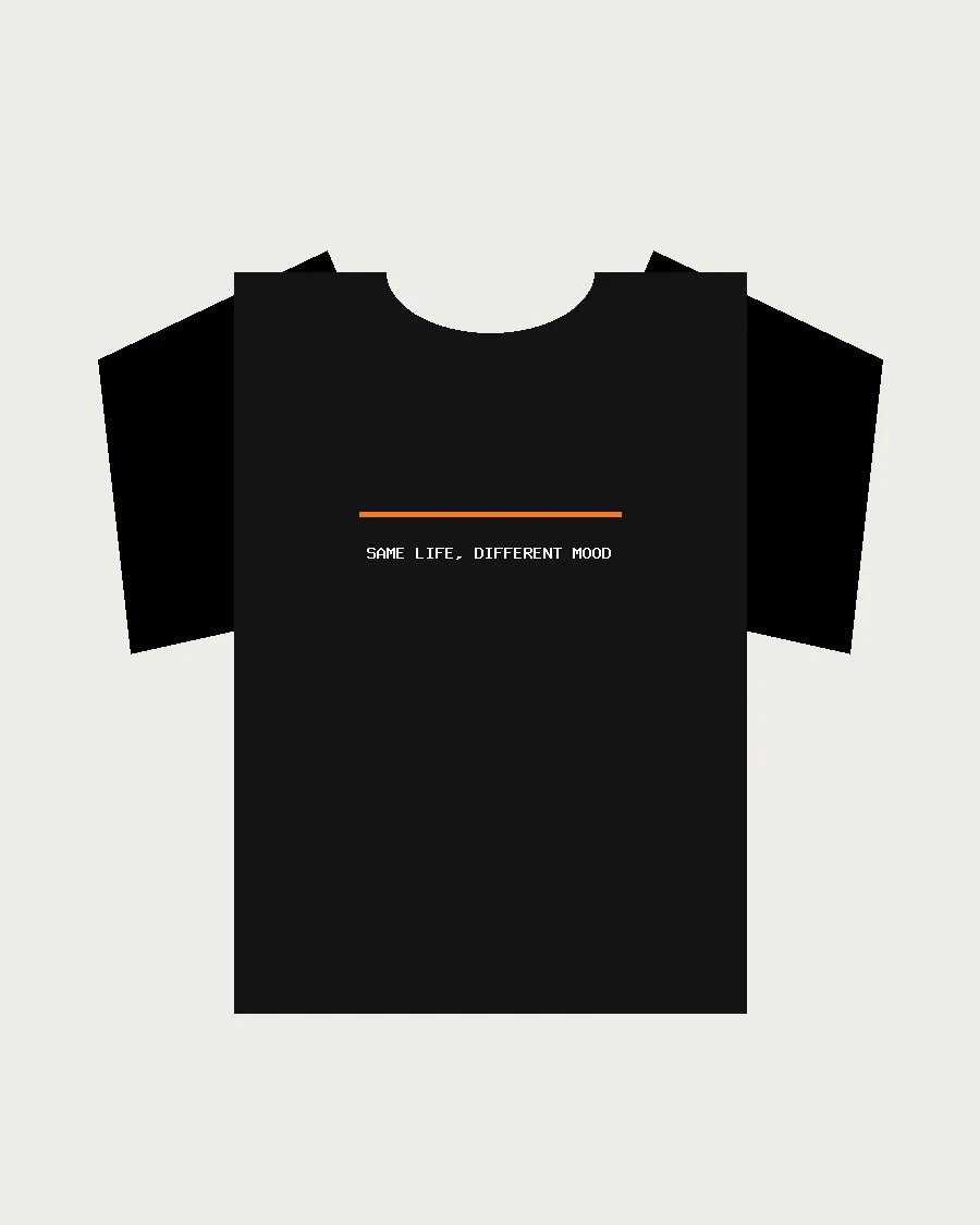 Midnight Drop Shoulder Tee