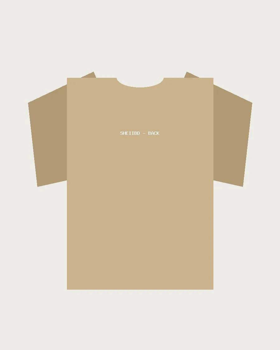 Sand Dune Drop Shoulder Tee